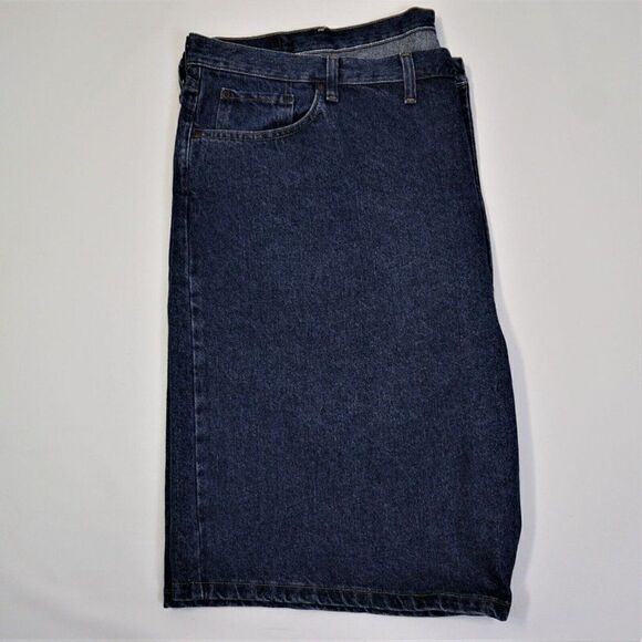 Wrangler Denim Jean Shorts Mens Size 48 Relaxed Fit Blue 5 Pocket Style 606W3MS - Picture 8 of 8